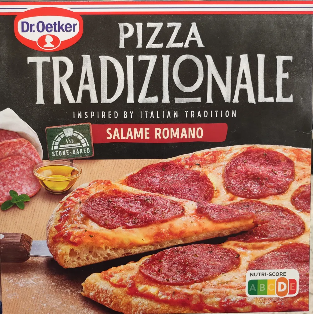 Salame Romano pizza