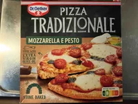Pizza Mozzarella e Pesto