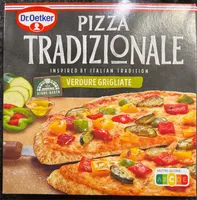 Pizza Traditionale Verdure Grigliate