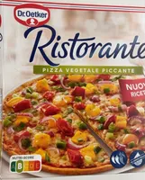 Pizza vegetale piccante