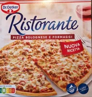 Ristorante Pizza bolognese e fromaggi
