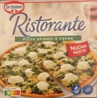 Pizza Ristorante Spinaci E Crema