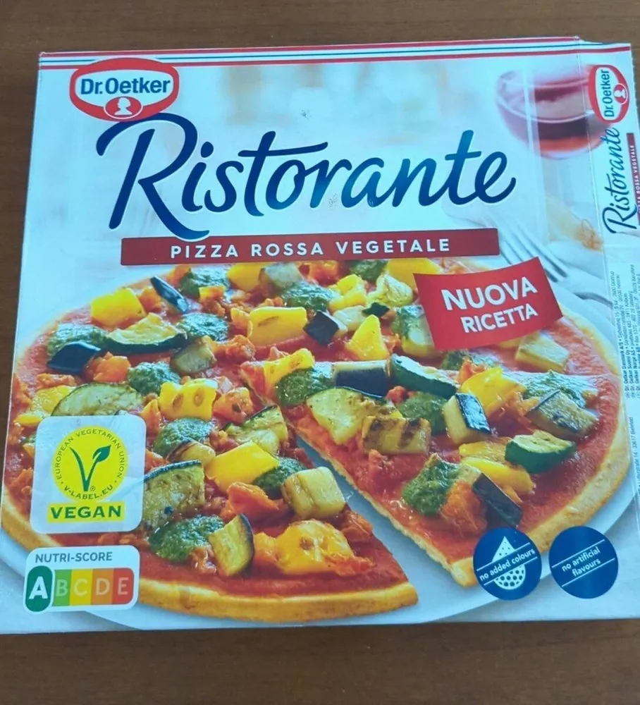 Pizza Rossa vegetale