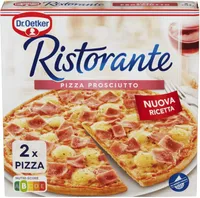 Ristorante pizza prosciutto