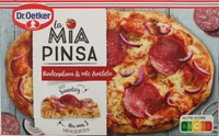 La Mia Pinsa Rindersalami & rote Zwiebeln