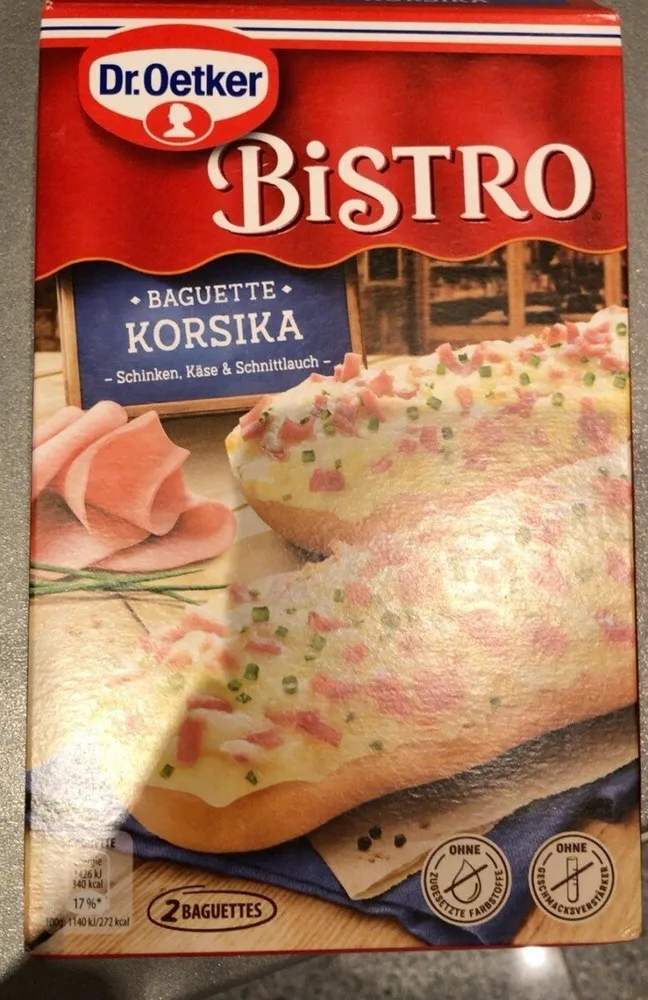 Baguette Korsika Schinken