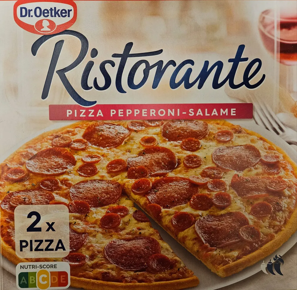 Ristorante Pizza Pepperoni-Salame