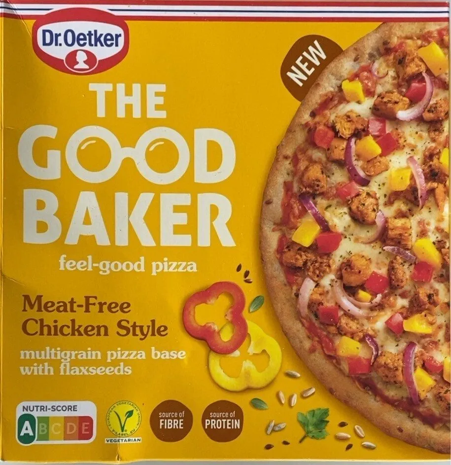 The good baker Meat-free chicken style pizza