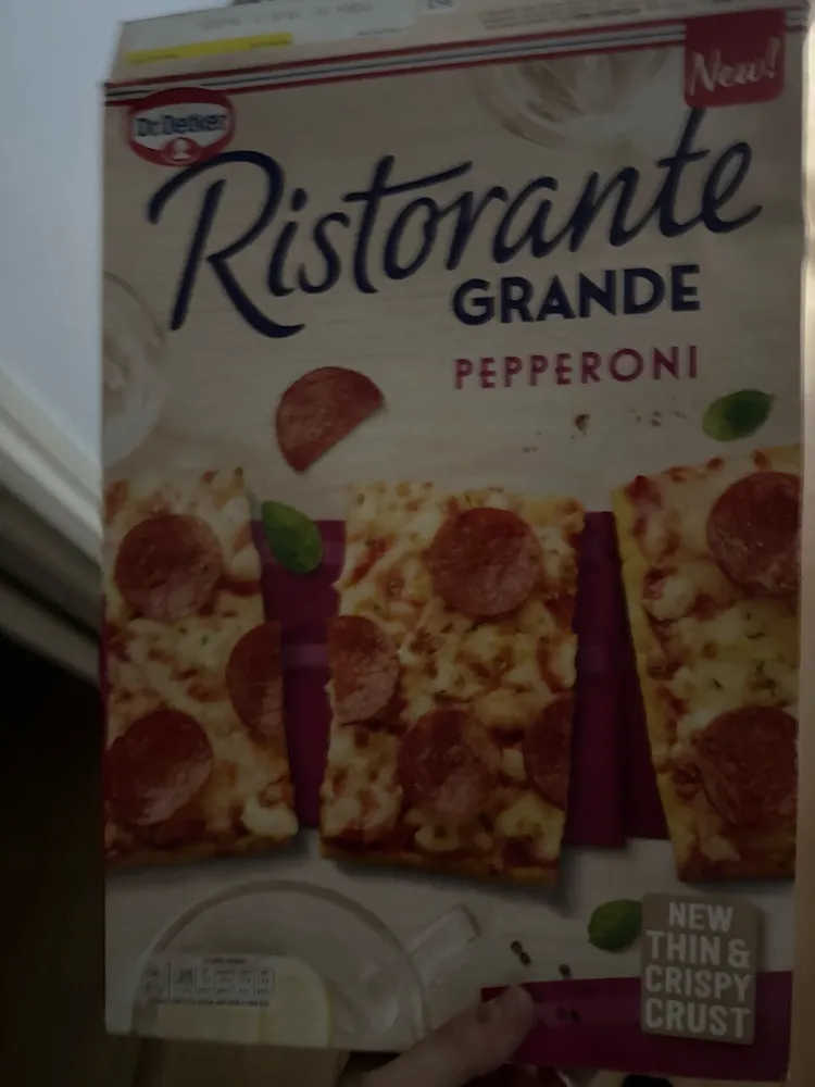 Dr.Oetker New! Ristorante GRANDE PEPPERONI 17% 19%