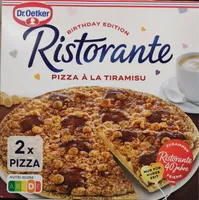 Ristorante - Pizza à la Tiramisu