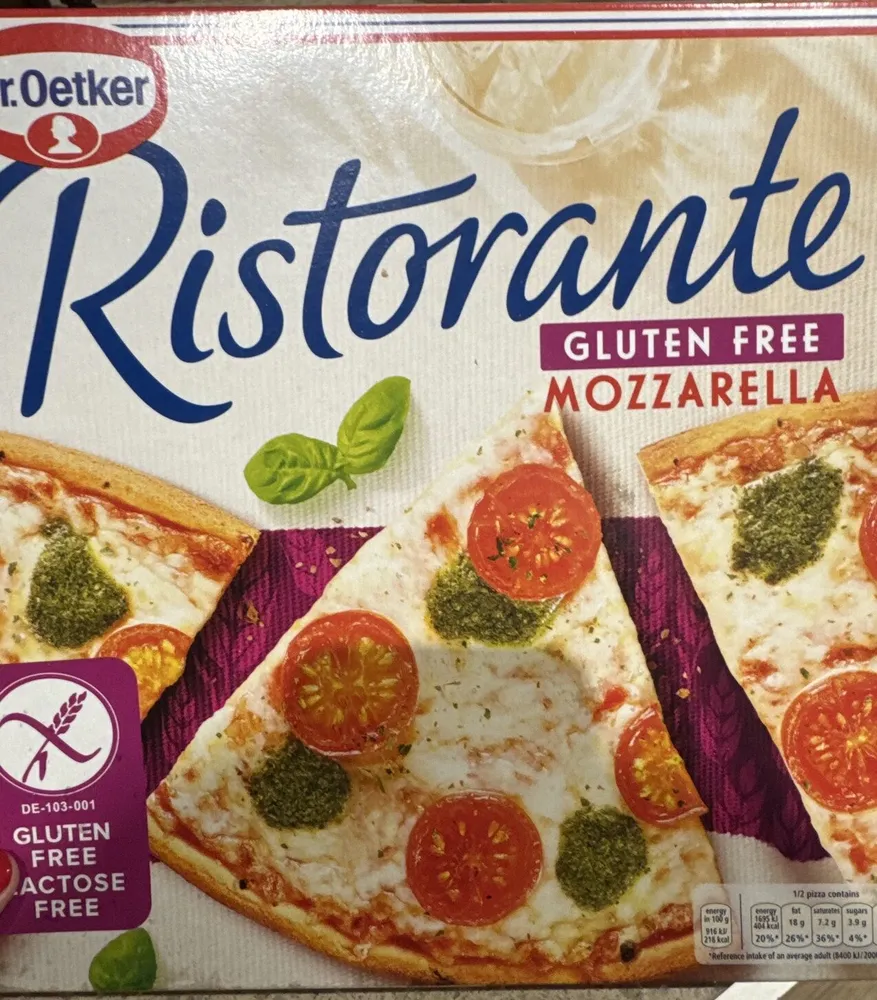 GF Mozzarella Pizza