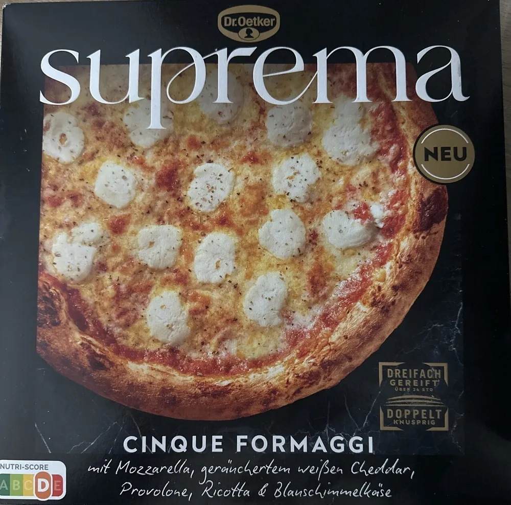 Suprema Pizza Formaggi