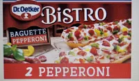 Dr Oetker pepperoni pizza
