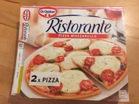 Dr.oetker Ristorante, Pizza Mozzarella 2x335g 670 Pkg