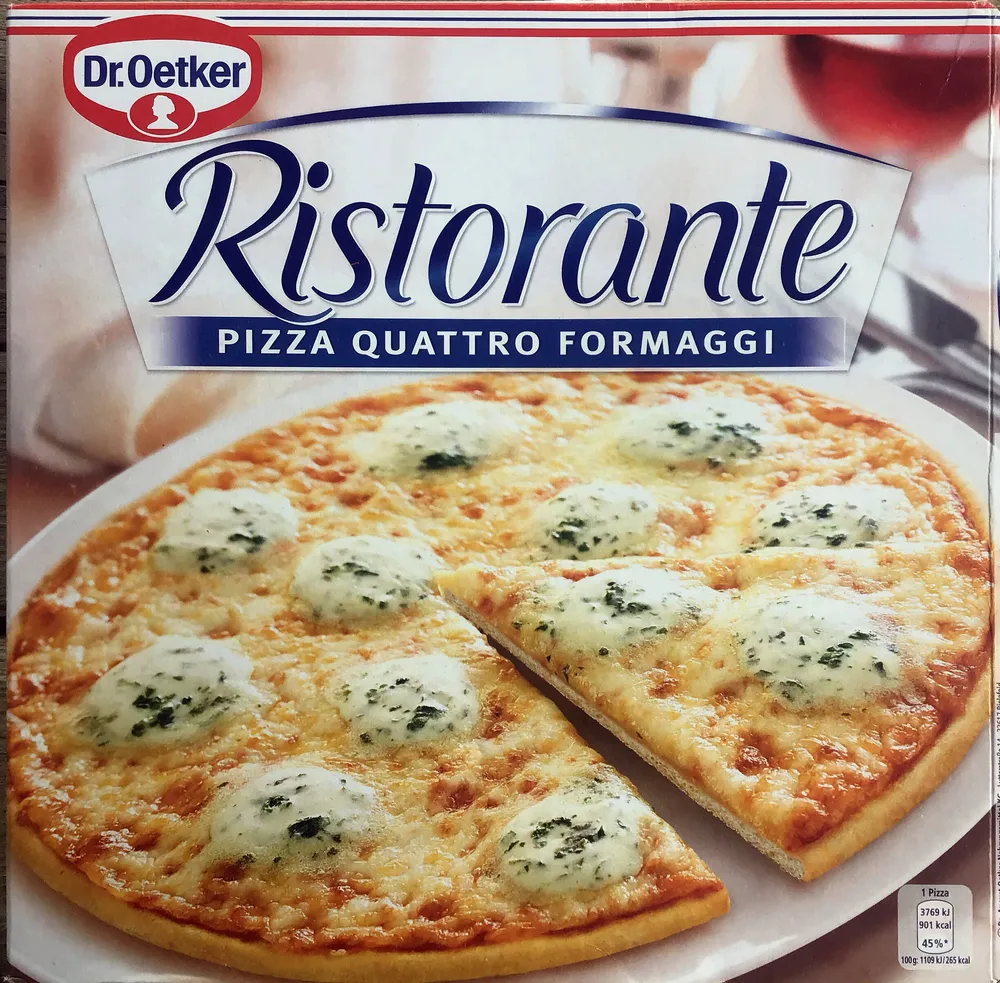 Ristorante Pizza Quattro Formaggi