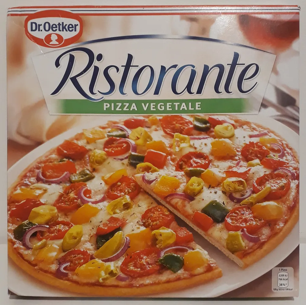 Ristorante Pizza Vegetar 370g