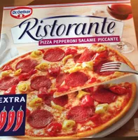 Ristorante Pizza Salami Pepperoni Salame Piccante