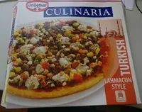 Pizza Culinaria Turish Lahmacun Style