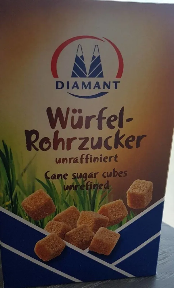 Wurfel rohrzucker