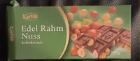 Edel Rahm Nuss Schokolade