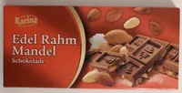 Edel Rahm Mandel Schokolade
