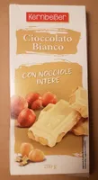 cioccolato Bianco con nocciole intere