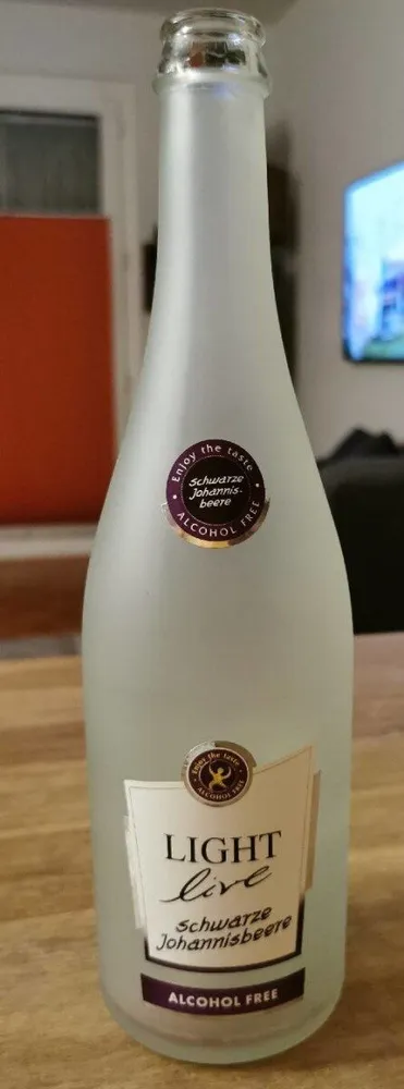 alkoholfrei Sekt Schwarze Johannisbeere