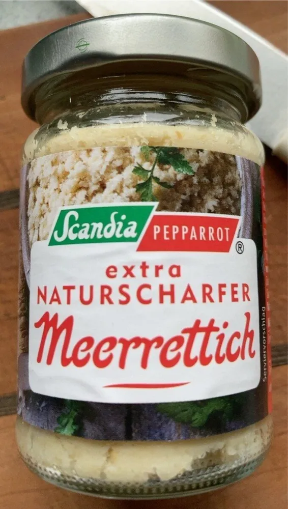 Naturscharfer Meerrettich