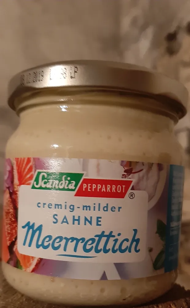 Sahne Meerrettich