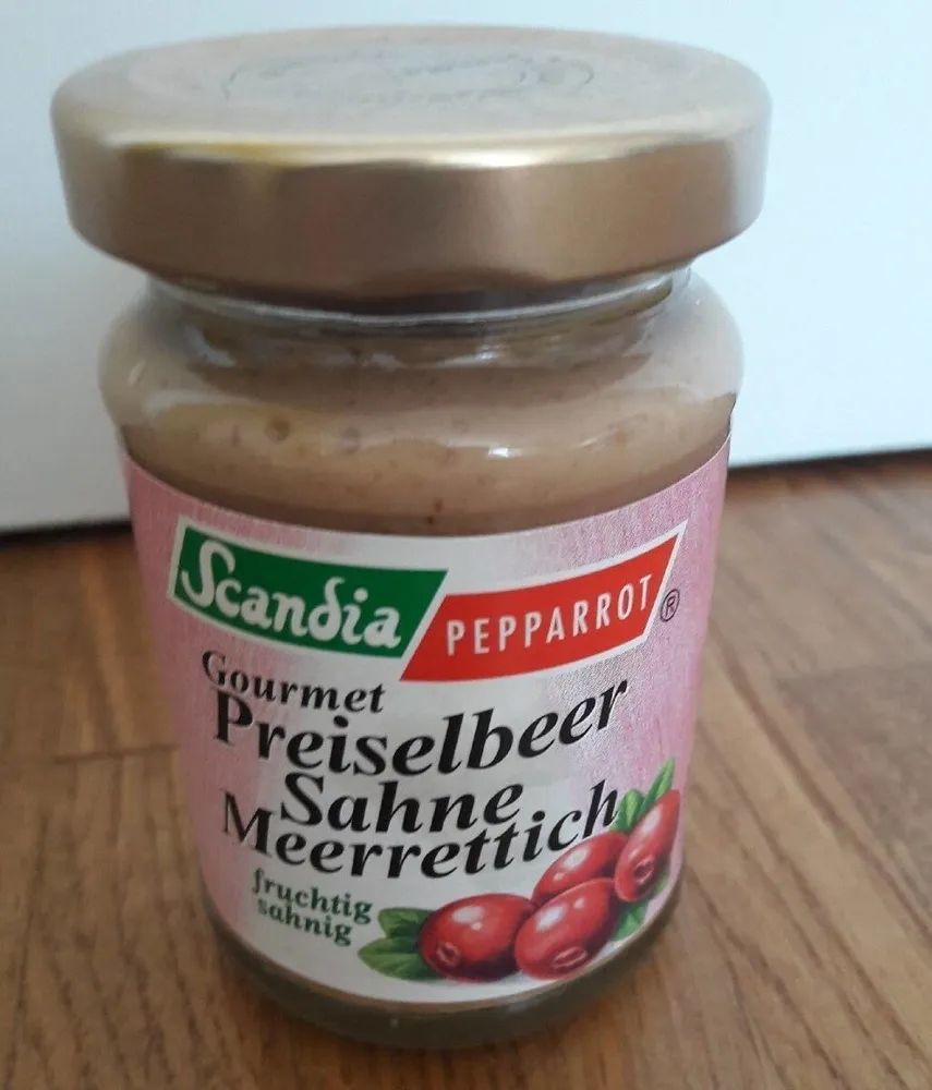 Preiselbeeren Sahne Meerrettich