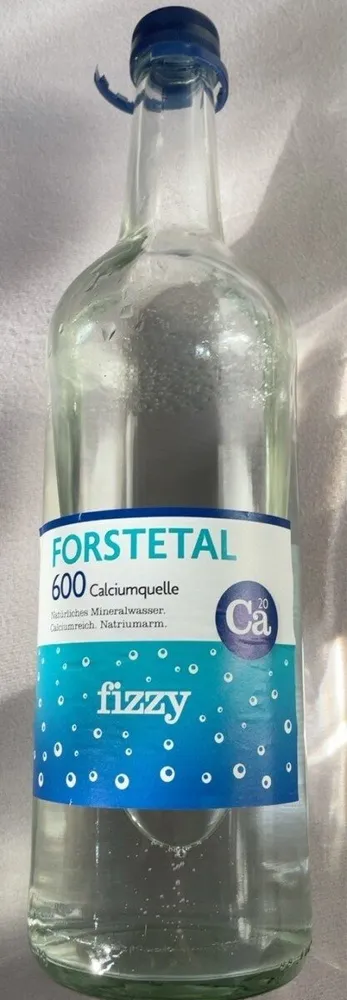 Wasser fizzy