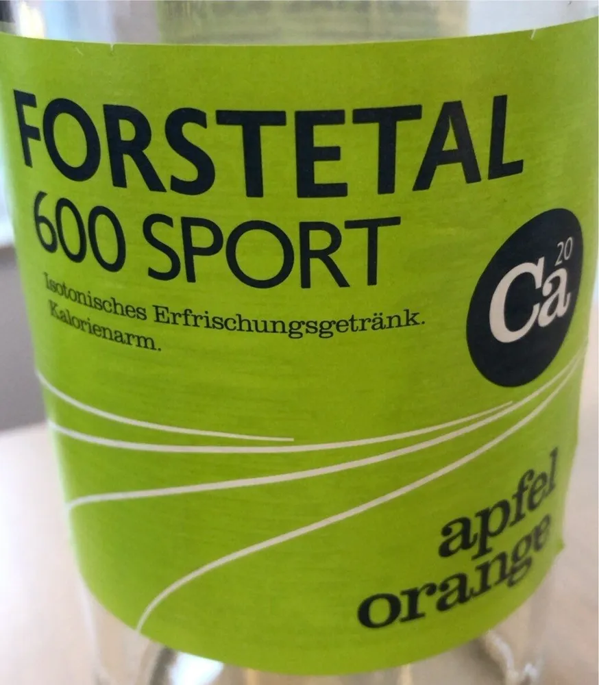 Sport 600 Apfel Orange