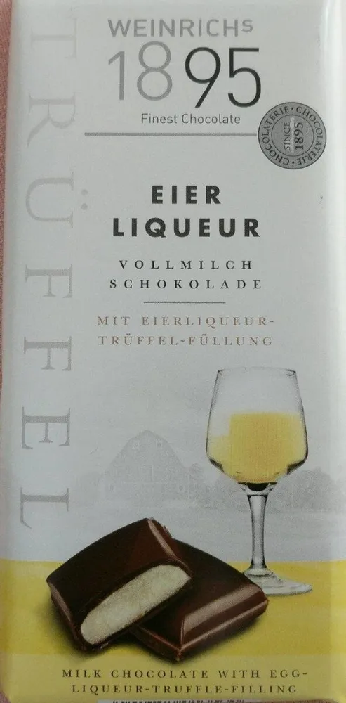 Eierliqueur Vollmilch Schokolade