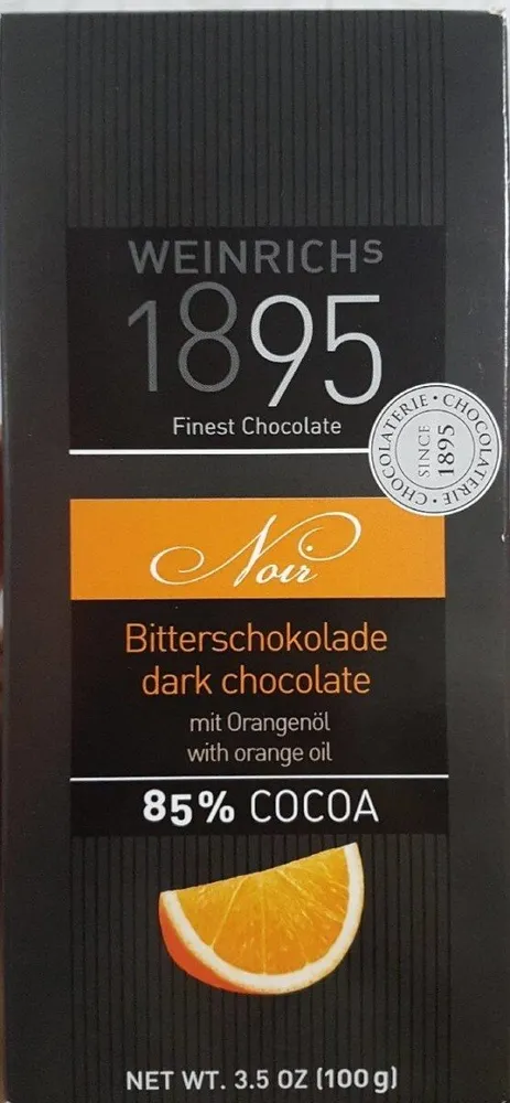 Bitterschokolade dark chocolate