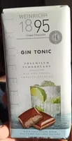 Gin Tonic Vollmilch Schokolade