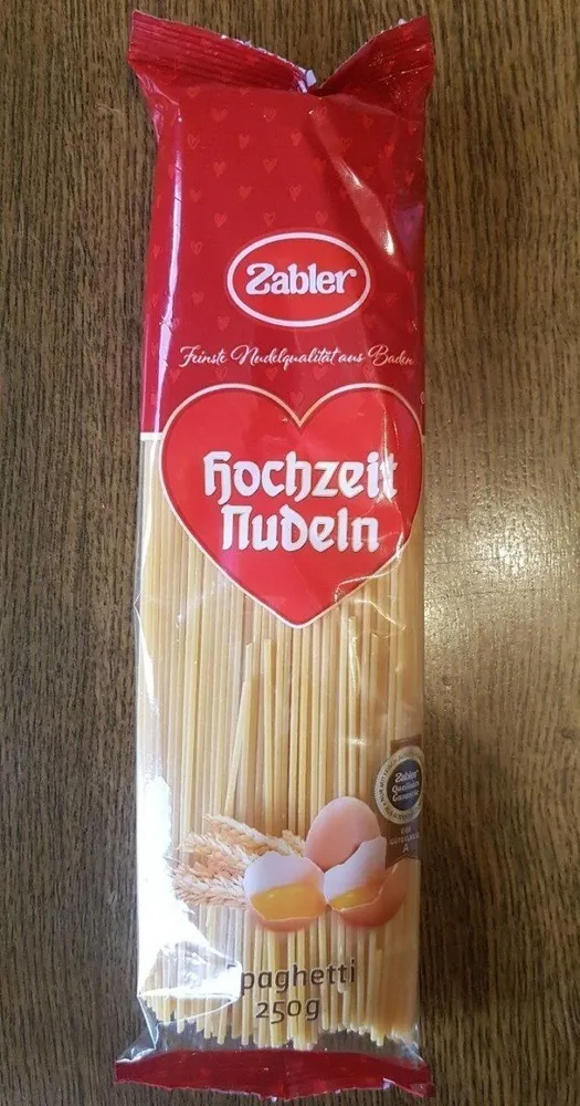Spaghetti Hochzeit