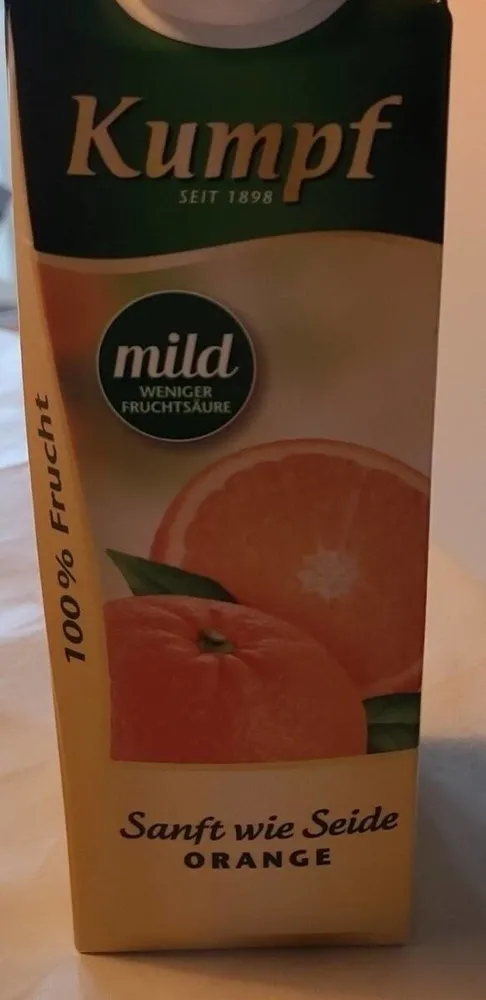 Saft wie Seide Orange