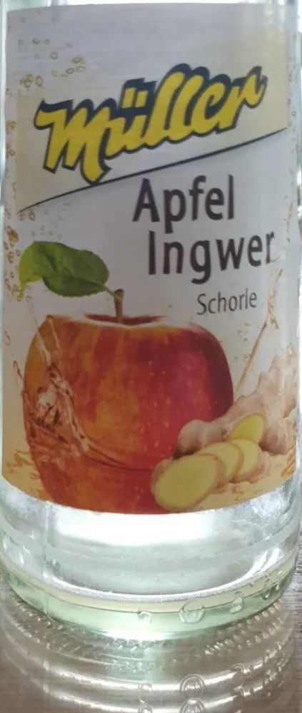 Apfel Ingwer Schorle