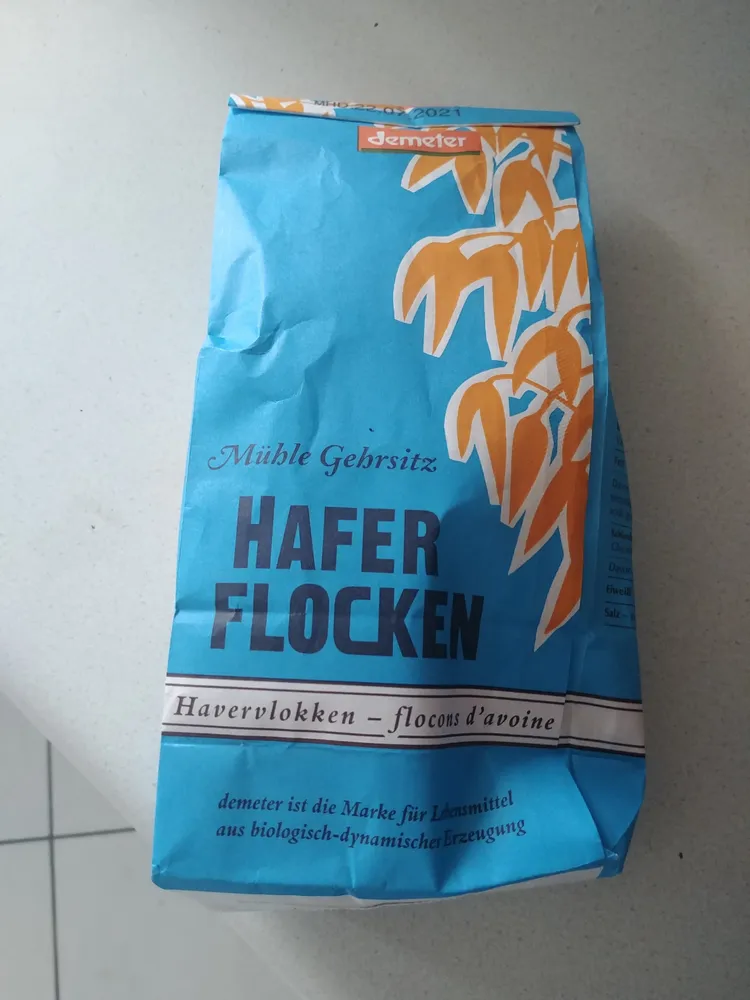 Haferflocken Mühle Gersitz