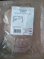 Schweinebraten geschnitten