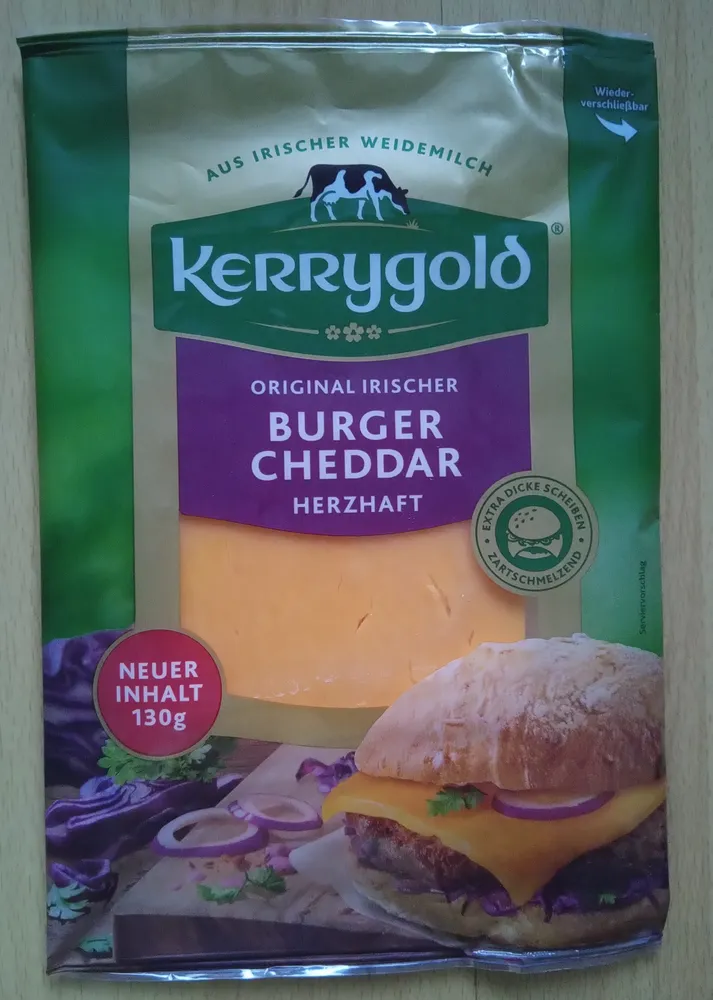 Original Irischer Burger Cheddar Herzhaft