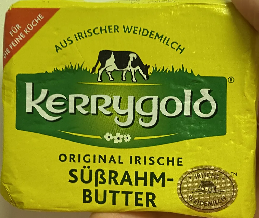 Original irische Süßrahmbutter