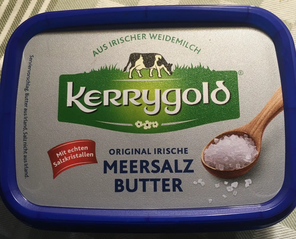 Original irische Meersalzbutter