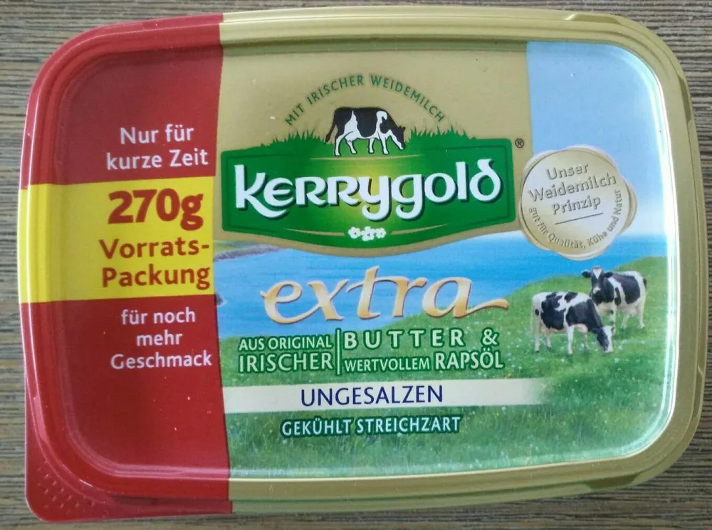 Extra Butter & Wertvollem Rapsöl