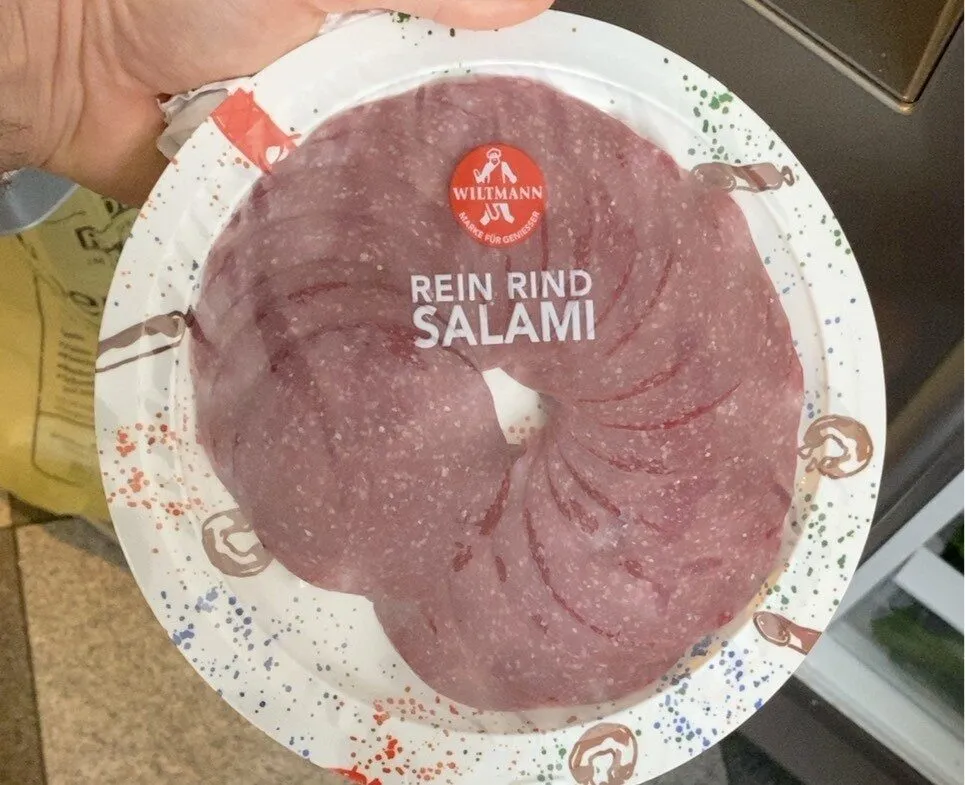 Rein Rind Salami