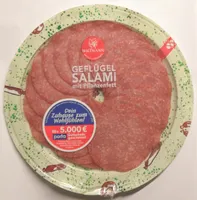 Geflügel Salami mit Pflanzenfett