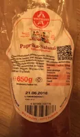 Paprika-salami
