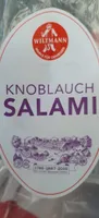Knoblauch Salami