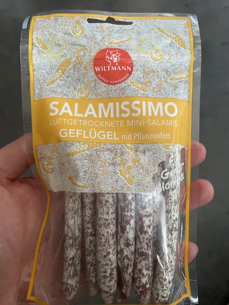 Salamissimo Geflügel Luftgetrocknetete Mini Salamis
