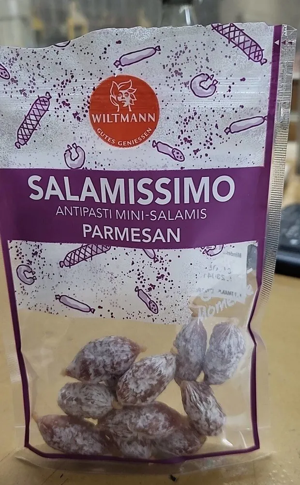 SALAMISSIMO ANTIPASTI MINI-SALAMIS PARMESAN